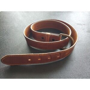 Torel Leather Belt Mens 38/95 Genuine Cowhide Made in USA Texas Classic Cognac